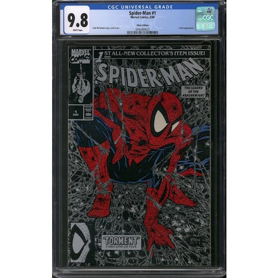 Spider-Man #1 CGC 9.8 Silver Edition (W) *3946499025*