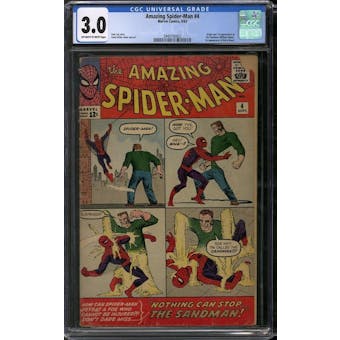 Amazing Spider-Man #4 CGC 3.0 (OW-W) *3948100002*