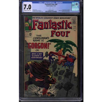 Fantastic Four #44 CGC 7.0 (OW-W) *3950352001*