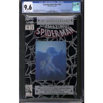 Amazing Spider-Man #365 CGC 9.6 (W) *3960429007*