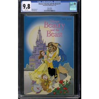 Disney's Beauty and the Beast #1 CGC 9.8 (W) Deluxe Edition *3960429025*