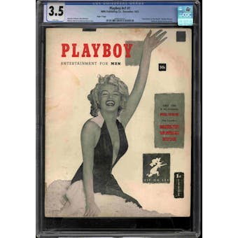 Playboy Volume 1 #1 Page 3 Copy CGC 3.5 (W) *3969162002*