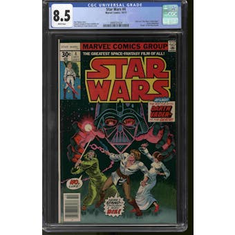 Star Wars #4 Newsstand Variant CGC 8.5 (W) *3999721024*