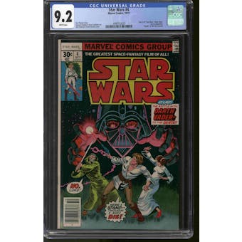 Star Wars #4 Newsstand Variant CGC 9.2 (W) *3999722023*