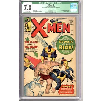 X-Men #3 CGC 7.0 Qualified CGC 7.0 *12th Page Missing* (OW) *3999805004*