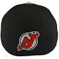 New Jersey Devils Reebok Black Playoffs Cap Fitted Hat (Adult L/XL)