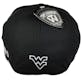 West Virginia Mountaineers Top Of The World Ultrasonic Black One Fit Flex Hat (Adult One Size)