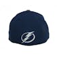 Tampa Bay Lightning Reebok Blue Playoffs Cap Flex Fitted Hat (Adult S/M)