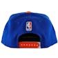 New York Knicks Adidas NBA Authentic Draft Blue Snapback Hat (Adult One Size)