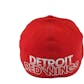 Detroit Red Wings Reebok Red Travel and Training Fitted Hat (Adult S/M)