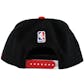 Chicago Bulls Adidas NBA Authentic Draft Black Snapback Hat (Adult One Size)