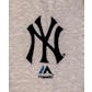 New York Yankees Majestic Heather Navy League Excellence Scoop Tee Shirt (Womens S)