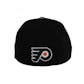 Philadelphia Flyers Reebok Black Playoffs Cap Fitted Hat (Adult L/XL)