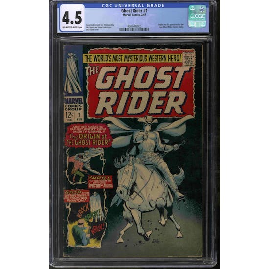 Ghost Rider #1 (1967) CGC 4.5 (OW-W) *4006409005*
