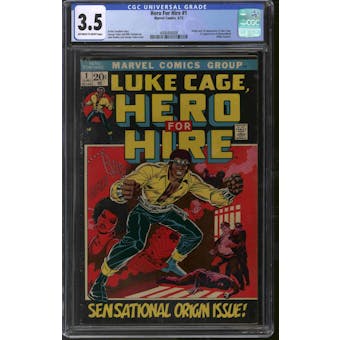 Hero for Hire #1 CGC 3.5 (OW-W) *4006409008*
