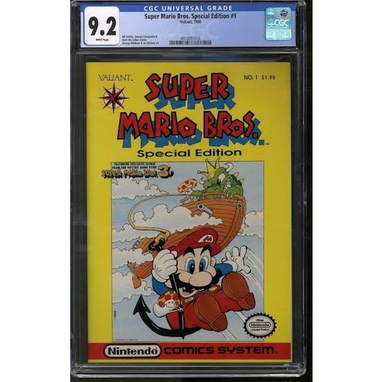 Super Mario Bros. Special Edition #1 CGC 9.2 (W) *4010097016*