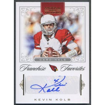 2012 Panini National Treasures #1 Kevin Kolb Franchise Favorites Signatures Auto #16/25