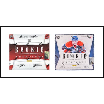 COMBO DEAL - 2012/13 & 2011/12 Panini Rookie Anthology Hockey Hobby Boxes