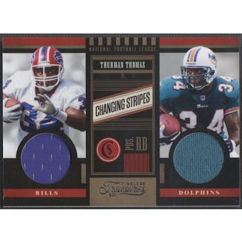 2011 Timeless Treasures #29 Thurman Thomas Changing Stripes Jersey #043/125