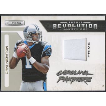 2011 Rookies and Stars #35 Cam Newton Rookie Revolution Materials Prime Patch #33/50
