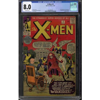 X-Men #2 CGC 8.0 (OW) *4016082001*