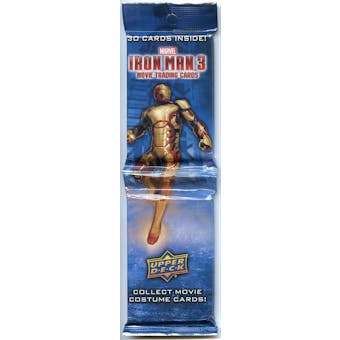 Marvel Iron Man 3 Trading Cards Rack Pack (Upper Deck 2013)