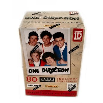 2013 Panini One Direction 8-Pack Value Box (80 Cards)