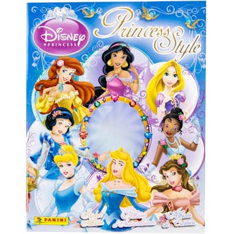 Panini Disney Princesses Style Sticker Album 72-Ct. Case