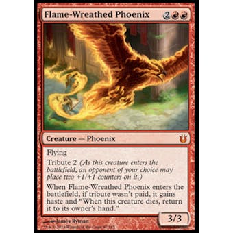 Magic the Gathering Born of the Gods Single Flame-Wreathed Phoenix NEAR MINT (NM)