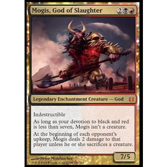Magic the Gathering Born of the Gods Single Mogis, God of Slaughter Foil NEAR MINT (NM)
