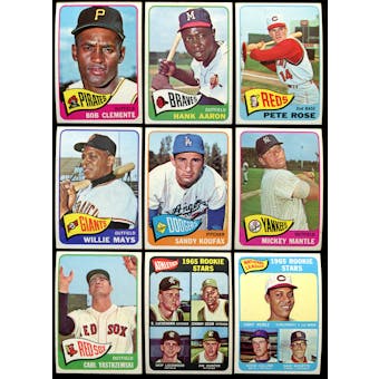 1965 Topps Baseball Complete Set (EX)