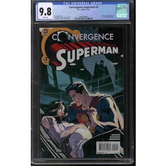 Convergence Superman #2 CGC 9.8 (W) *4028049002*