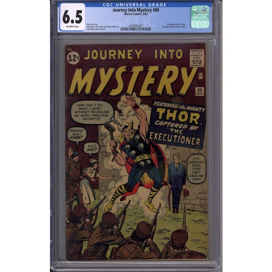 Journey Into Mystery #84 CGC 6.5 (OW) *4028053001*