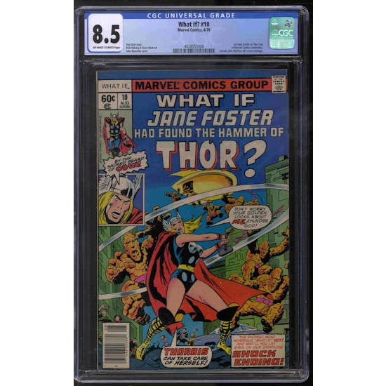 What If? #10 CGC 8.5 (OW-W) *4028055008*