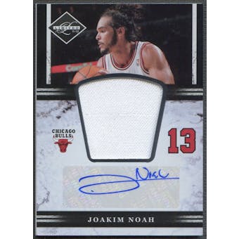 2011/12 Limited #11 Joakim Noah Jumbo Jersey Auto #23/24