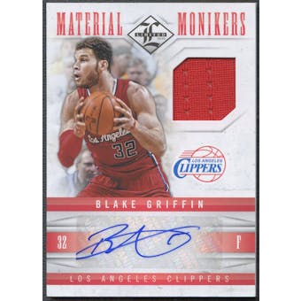 2012/13 Limited #26 Blake Griffin Monikers Materials Jersey Auto #20/49