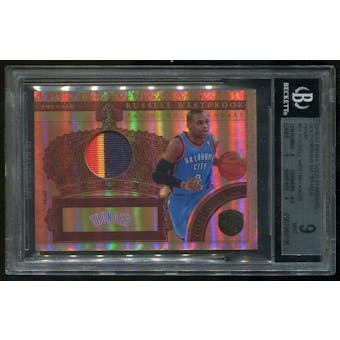 2010/11 Panini Gold Standard Russell Westbrook Serial #7/25 BGS 9
