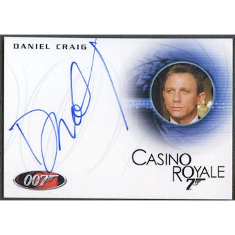 2012 James Bond 50th Anniversary #A110 Daniel Craig Auto