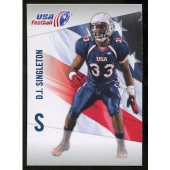 2012 Upper Deck USA Football #13 D.J. Singleton