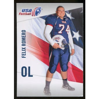 2012 Upper Deck USA Football #16 Felix Romero