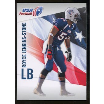 2012 Upper Deck USA Football #40 Royce Jenkins-Stone