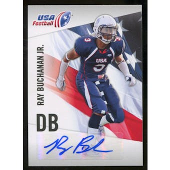 2012 Upper Deck USA Football Autographs #37 Ray Buchanan Jr. Autograph