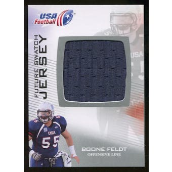 2012 Upper Deck USA Football Future Swatch #FS4 Boone Feldt