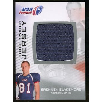 2012 Upper Deck USA Football Future Swatch #FS5 Brennen Blakemore