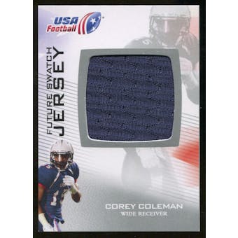 2012 Upper Deck USA Football Future Swatch #FS12 Corey Coleman