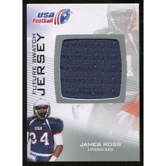 2012 Upper Deck USA Football Future Swatch #FS27 James Ross