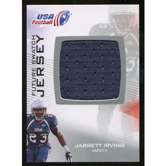 2012 Upper Deck USA Football Future Swatch #FS28 Jarrett Irving