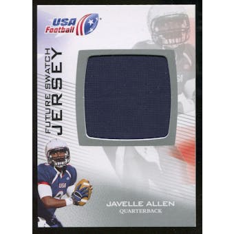 2012 Upper Deck USA Football Future Swatch #FS30 Javelle Allen