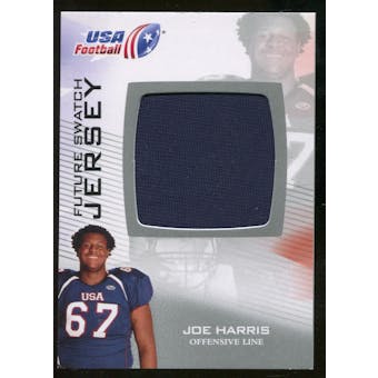 2012 Upper Deck USA Football Future Swatch #FS31 Joe Harris