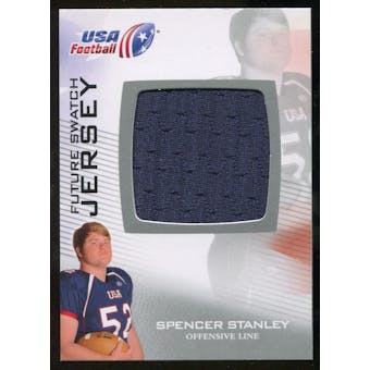 2012 Upper Deck USA Football Future Swatch #FS44 Spencer Stanley